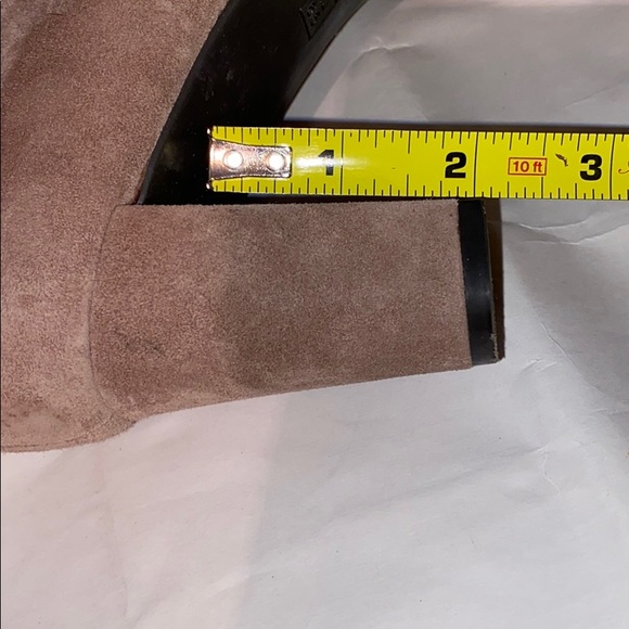 Aerosoles Fifth AVE Mid Calf Boot, Taupe Suede - Picture 9 of 9